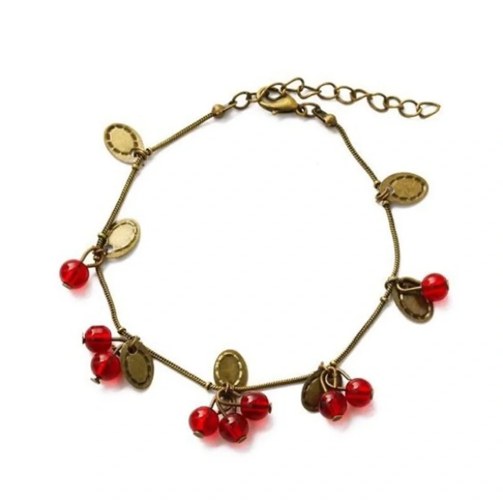 3/$30 ❤️ Cherry Bracelet - Picture 6 of 7